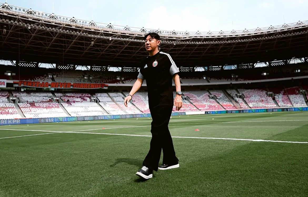 Foto : Shin Tae Young ( Aset : Official Persija )