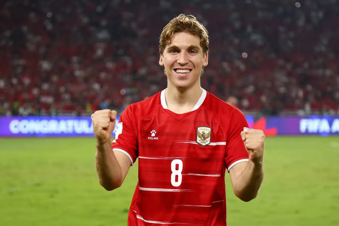 Luke Vickery merayakan juara FIFA ASEAN CUP 2026 / foto : FIFA.com