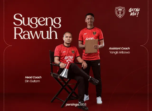 Persinga Ngawi Resmi Perkenalkan Din Gultom dan Yongky Aribowo