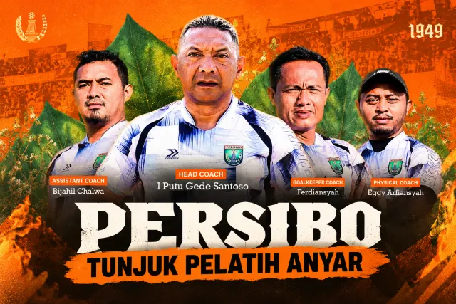 Persibo Tunjuk Putu Gede Santoso sebagai Pelatih Anyar, Bawa Tim Pelatih Baru