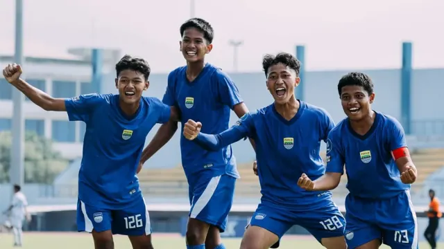 Amuk Maung Ngora! Persib U16 Bantai PSIS Semarang 8-1 di Laga Perdana EPA One